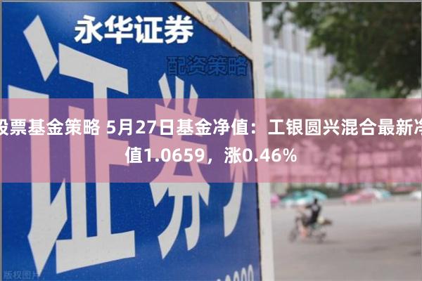 股票基金策略 5月27日基金净值：工银圆兴混合最新净值1.0659，涨0.46%