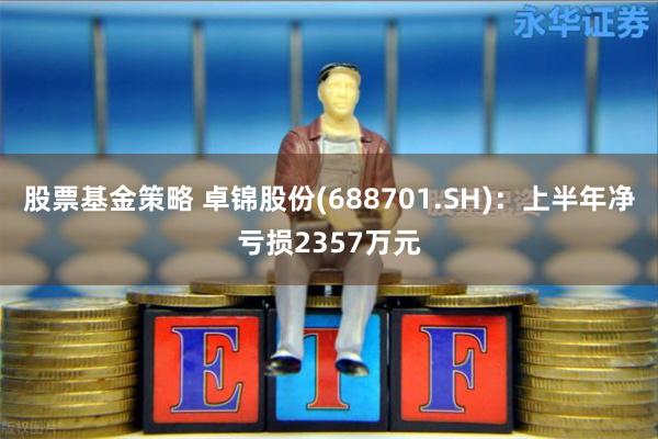 股票基金策略 卓锦股份(688701.SH)：上半年净亏损2357万元