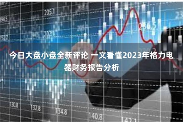 今日大盘小盘全新评论 一文看懂2023年格力电器财务报告分析