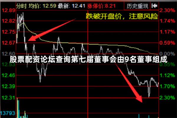 股票配资论坛查询第七届董事会由9名董事组成